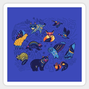 Forest Animals Sticker